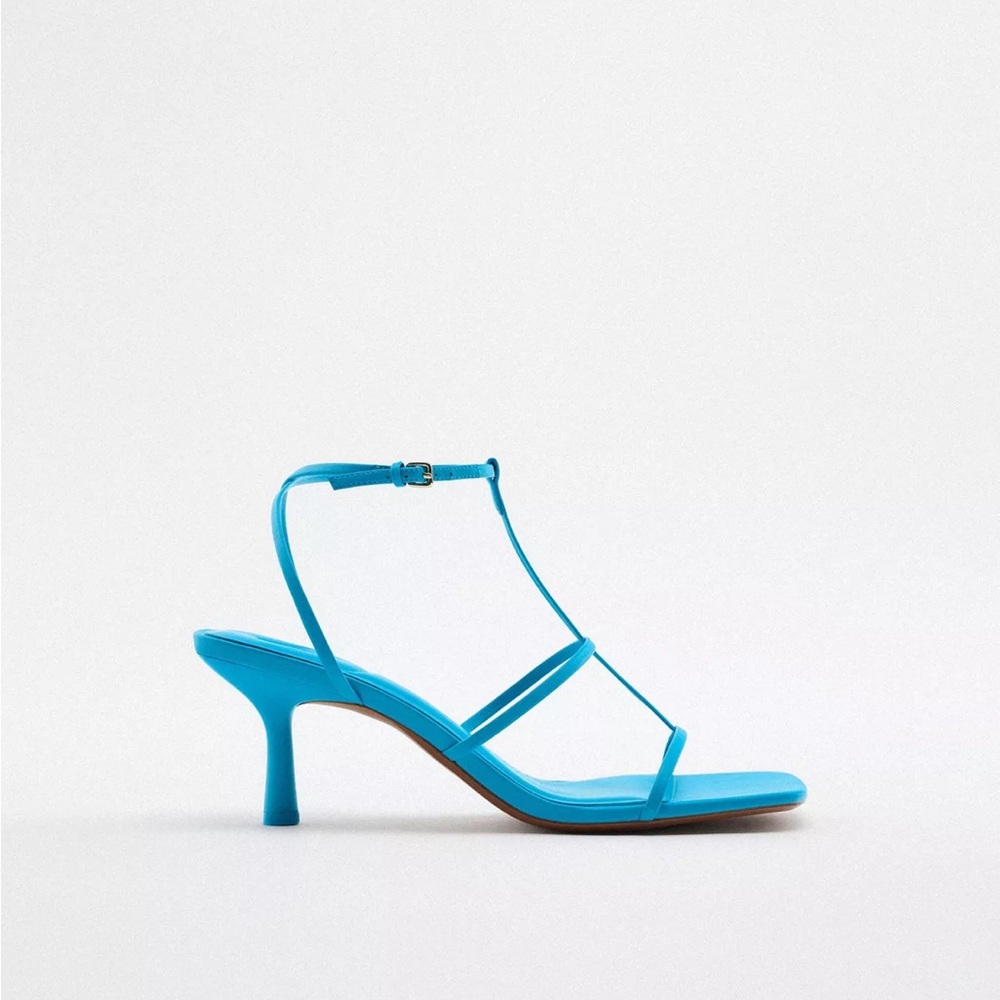🩵Zara Blue Strappy Sandals🩵